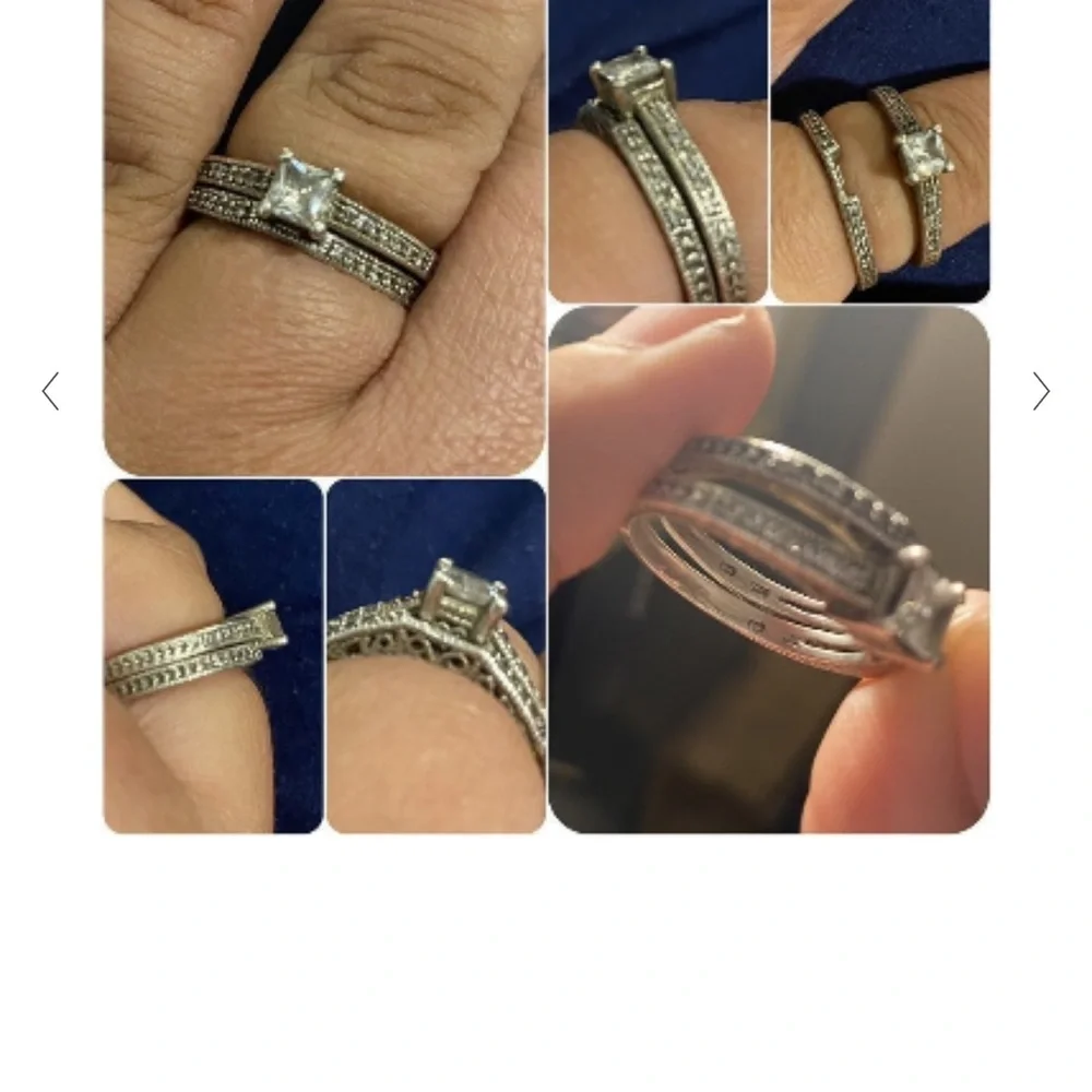 Wedding Ring Set - Picture 3 of 5